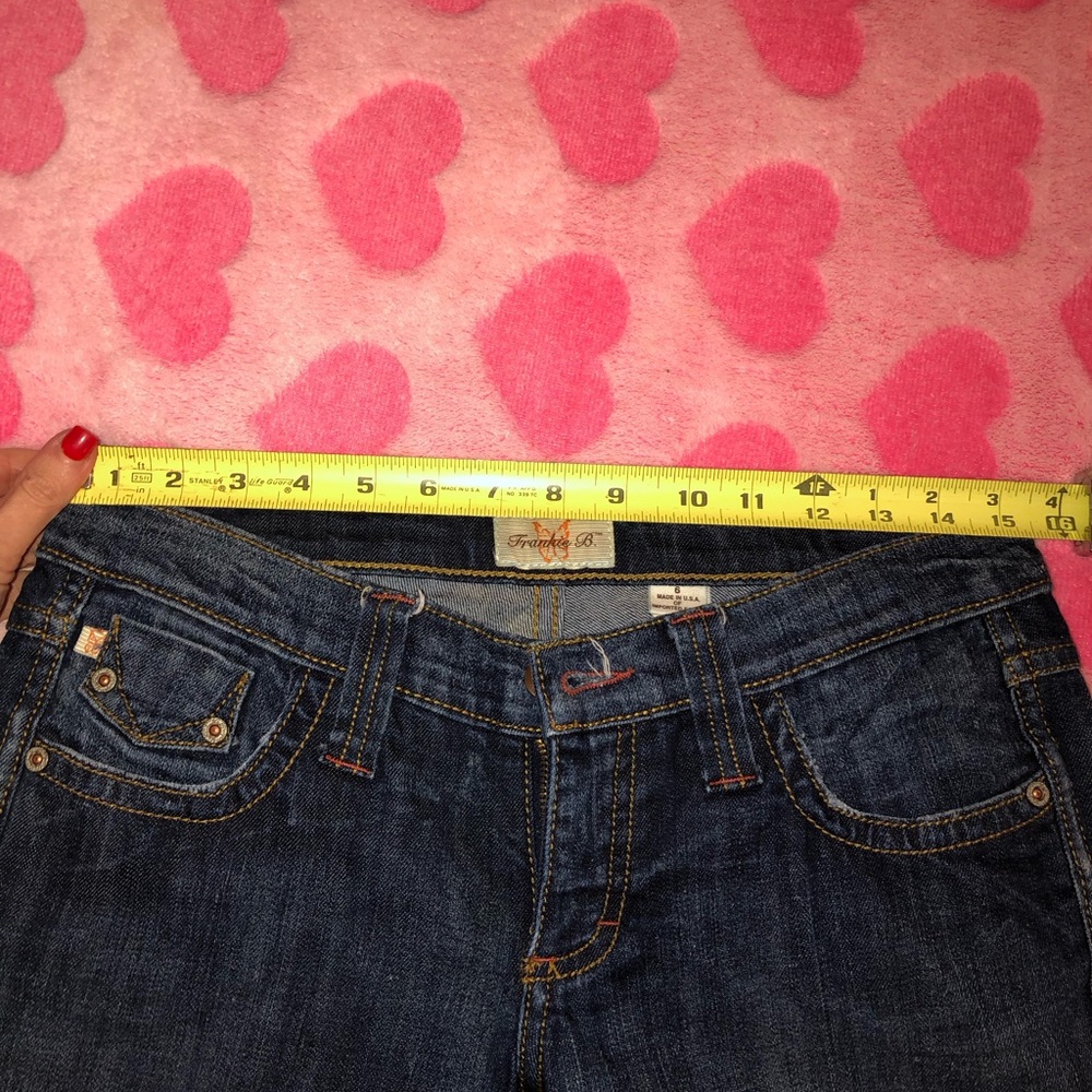 Rare vintage y2k Frankie B heart jeans - Picture 8 of 16